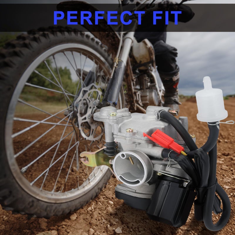 Wetenex GY6 50CC Carburetor for 49CC 50 CC 80CC 139QMB 4 Stroke Taotao Go Kart Moped Scooter 18MM Carb - Image 2
